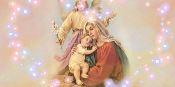 1024x768 Beautiful Image Of Mother Marry With Jesus - Jesus Wallpaper