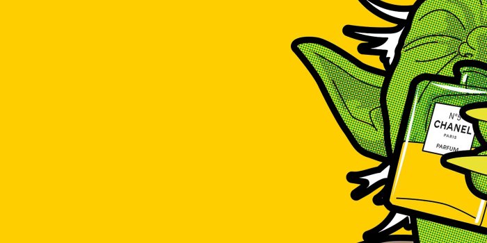 4789x2916 Yoda, Minimalism, Star Wars, Chanel, Yellow HD Wallpapers