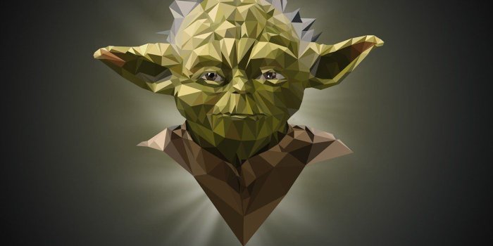 1240x827 Yoda, Star Wars, Quote, Low poly HD Wallpapers / Desktop and