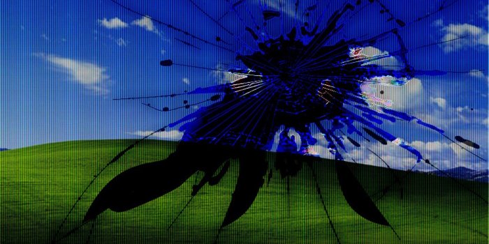 1440x900 bliss-broken-amb | Cracked wallpaper, Broken screen wallpaper