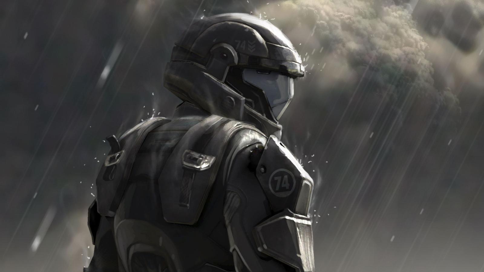 3840x2160 Wallpaper 4k Halo Sniper Painting 4k 4k-wallpapers, 5k wallpapers