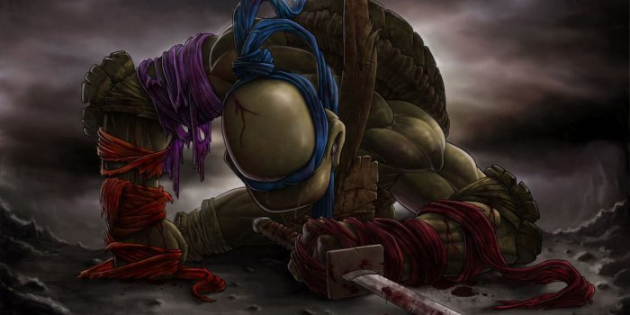 1365x768 Free download Leonardo Teenage Mutant Ninja Turtles wallpaper