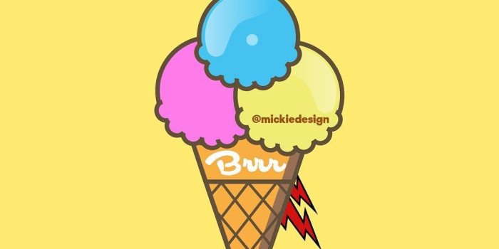 1080x1080 Ice Cream Official remake of rapper Gucci Mane's ice cream cone