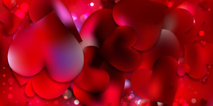 8000x4500 Dark Red Heart Wallpaper Background