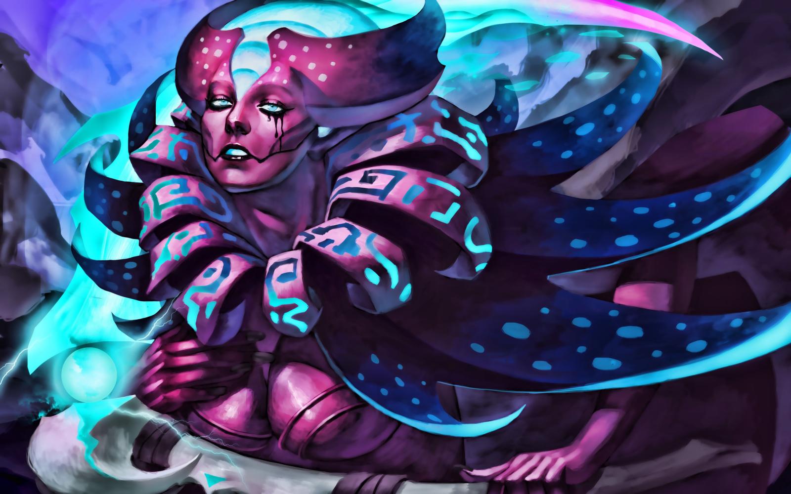 3840x2400 Download wallpapers Spectre, 4k, female warrior, Dota 2, artwork