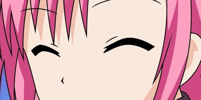 750x1334 Wallpaper Pink hair anime girl, smile, trees 2560x1600 HD Picture
