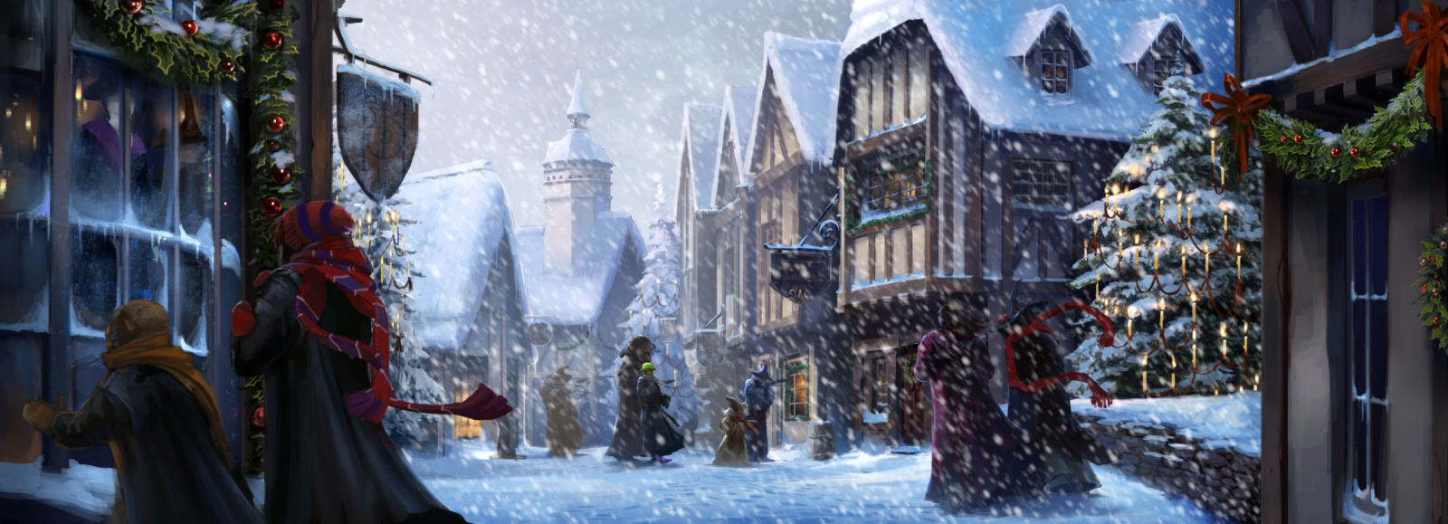 4140x1500 Hogsmeade | Harry Potter Wiki | Fandom