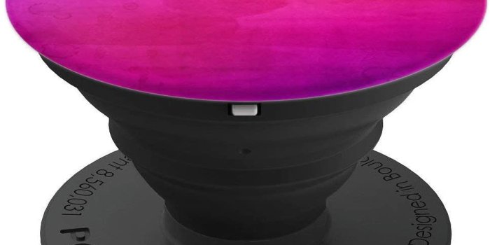 967x879 Amazon.com: Aesthetic Hot Pink Red Abstract Art Ombre Sunset Painting