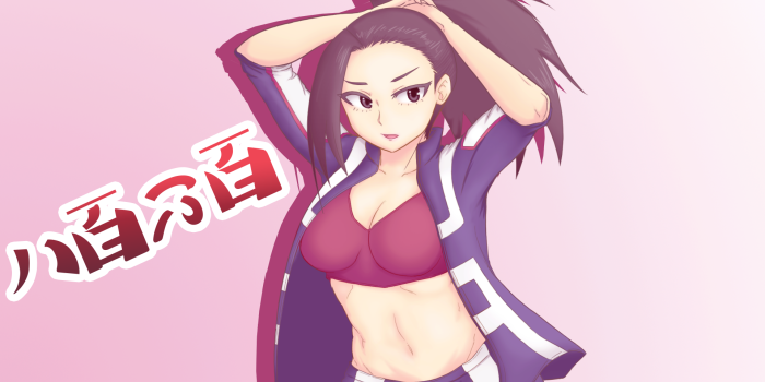 1920x1080 Yaoyorozu Momo from My Hero Academia by FuyuKarasu on Newgrounds