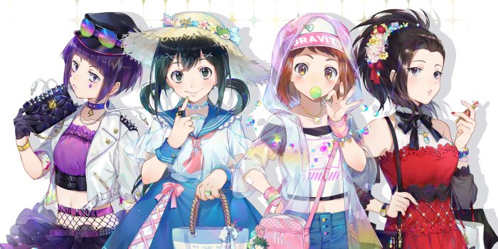 3840x2160 My Hero Academia Kyoka Jiro Tsuyu Asui Ochaco Uraraka Momo