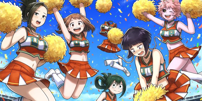 3840x2160 My Hero Academia Cheerleaders UHD 4K Wallpaper | Pixelz