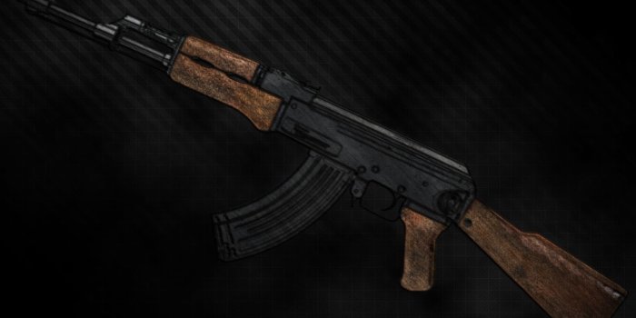 1680x1050 Free download AK 47 Gun HD Widescreen Wallpapers Desktop WIde