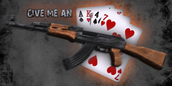 1280x1024 Free download Give me an AK 47 by qman32 [1280x1024] for your