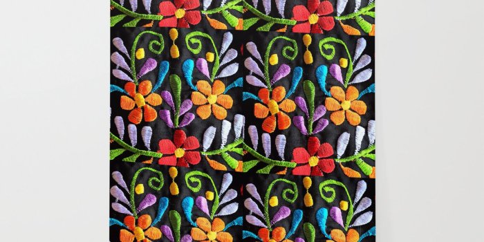 1500x1500 Mexican Flowers Wallpaper by tsalaz1 | Society6