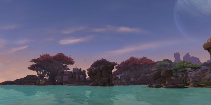 3840x2160 Landscape illustration, video games, World of Warcraft, World of