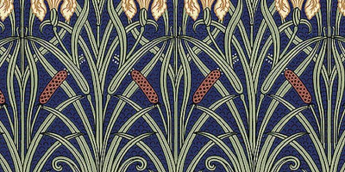 1159x1200 Iris Motifs - Design for the Arts & Crafts House | Arts & Crafts