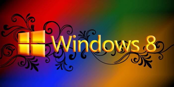 1920x1200 Windows 8 Floral Design With Logo | HD Brands and Logos Wallpapers