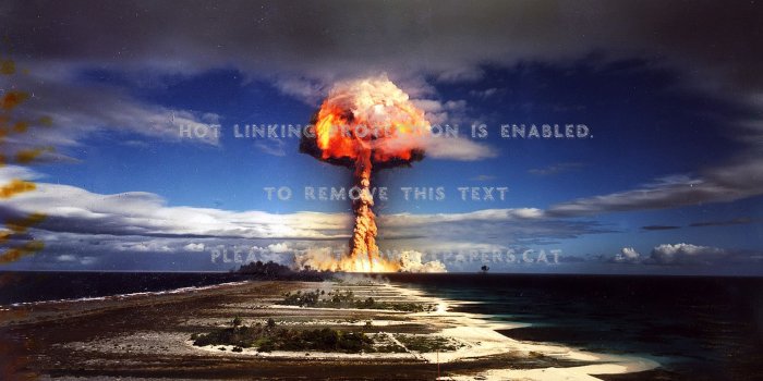 1680x1050 nuclear 3d atomic explosion abstract and cg