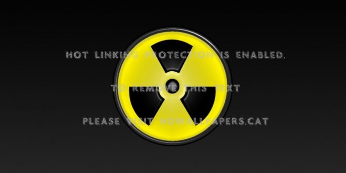 1440x900 radioactive symbol warning nuclear abstract