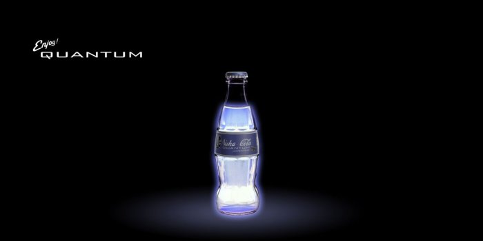 1244x700 FALLOUT drink nuclear radiation color glow neon f wallpaper