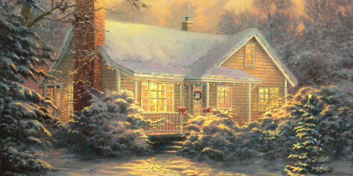 2560x1600 Thomas Kinkade Christmas Wallpaper ·① WallpaperTag