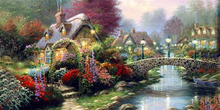 1280x960 Best 59+ Thomas Kinkade Wallpaper on HipWallpaper | Thomas Kinkade