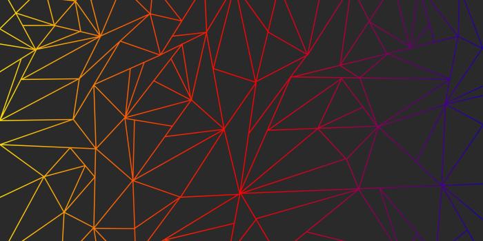 3840x2160 Triangular Wallpaper Inspired by the electric Hive Skin in CS GO