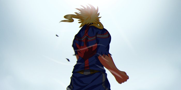 2560x1600 Wallpaper of All Might, Toshinori Yagi, My Hero Academia
