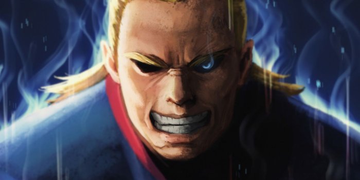 1280x900 Download Angry, Toshinori Yagi , All might, Boku no Hero Academia