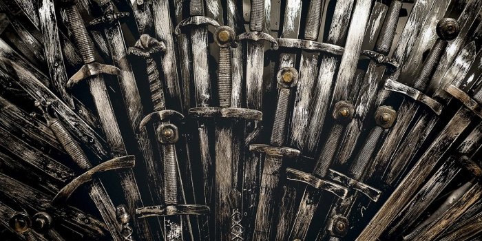 1332x850 Wallpaper The throne, The Iron Throne, swords, games of thrones