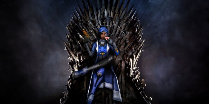 1920x1080 ArtStation - Overwatch Iron Throne Wallpaper Series - All & In