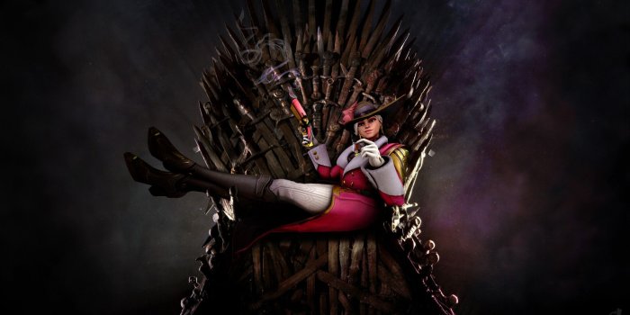 1920x1080 ArtStation - Overwatch Iron Throne Wallpaper Series - All & In