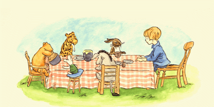 1024x768 Free printouts of illustrations from the original Winnie the Pooh