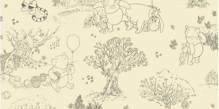 1500x1500 Amazon.com: York Wallcoverings DK5842SMP Disney Kids Pooh