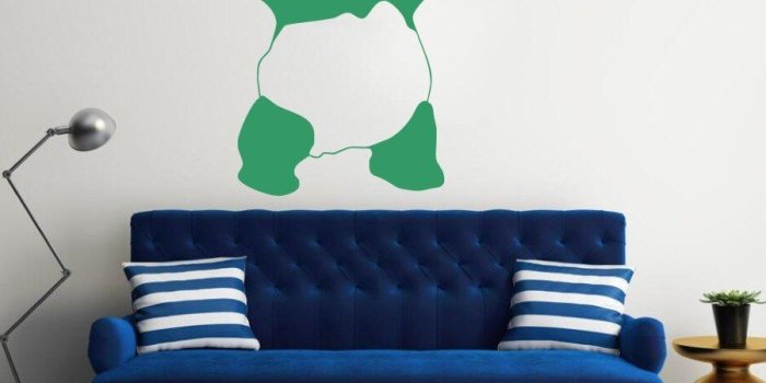 900x900 Free Shipping Newest Large Bad Panda Banksy Gangster Guns