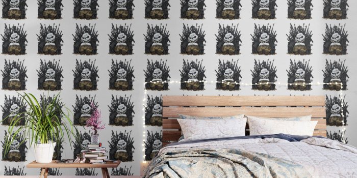 1500x1500 Game of guns badass panda gift ideas Wallpaper by patchlab | Society6