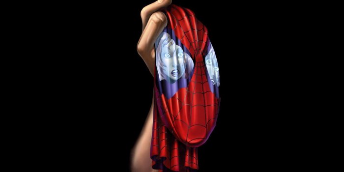 1920x1080 Free download Comics Spider Man masks Ultimate Spider Man