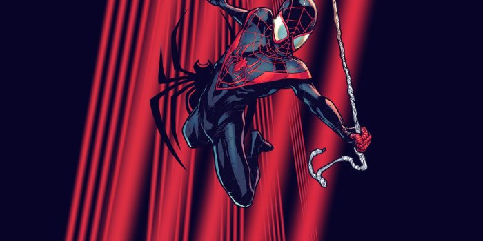 1600x900 Super Movie Miles Morales Wallpaper - New Ultimate Spider Man