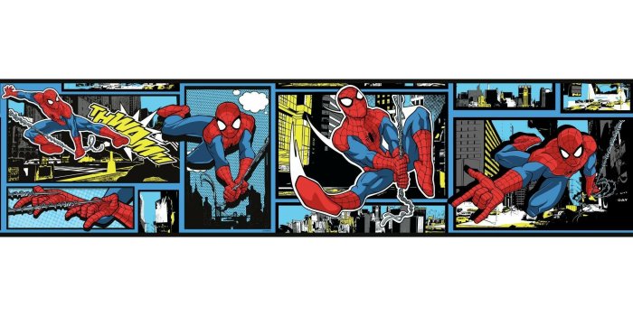 2000x2000 York Wallcoverings Disney Kids III Marvel Ultimate Spiderman Comic