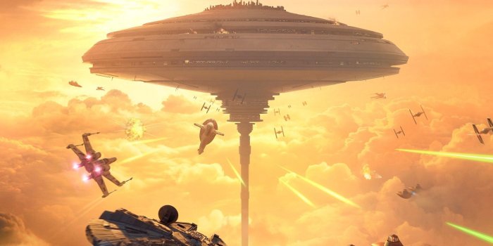 3840x1080 Download 3840x1080 Star Wars: Battlefront, Millennium Falcon