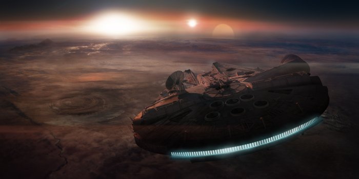 4509x2396 Star Wars Millennium Falcon Wallpapers - Top Free Star Wars