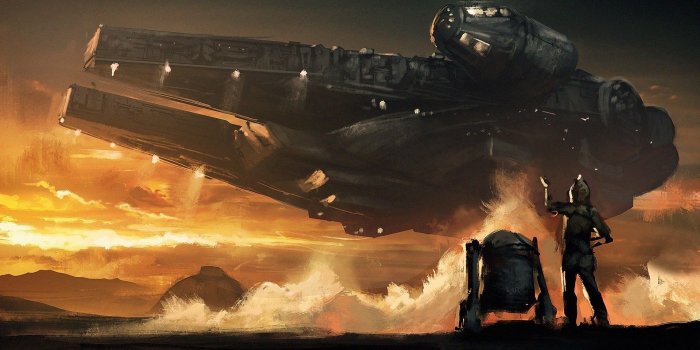 1920x1080 124+ Millennium Falcon HD
