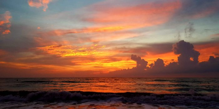 3977x2237 Surf Sunset by Michael Gillett | Wallpapers | WallpaperHub