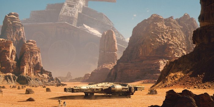 2147x1060 Millennium Falcon Hd Wallpaper on WallpaperGet.com