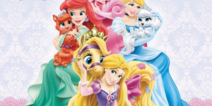 2000x1833 Disney Princess Palace Pets Wall Calendar (2015): Mead