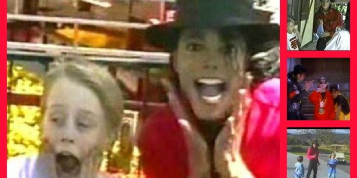 1024x1024 funny - Michael Jackson and Macaulay Culkin Photo (31452629