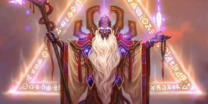 1416x2000 4500113 #digital art, #artwork, #World of Warcraft, #Prophet Velen