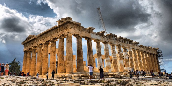 3840x2160 Wallpaper Travel to Greece, ruins, palace 3840x2160 UHD 4K Picture