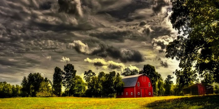 1680x1050 Free download the red barn Wallpaper Background 37983 [1680x1050