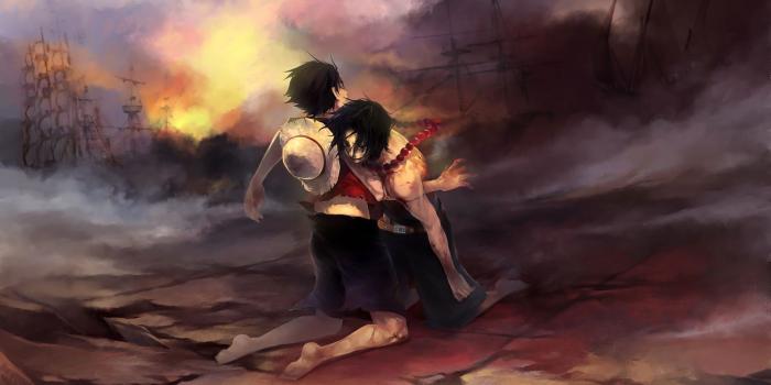 1920x1200 Anime One Piece Portgas D. Ace Monkey D. Luffy Wallpaper | One